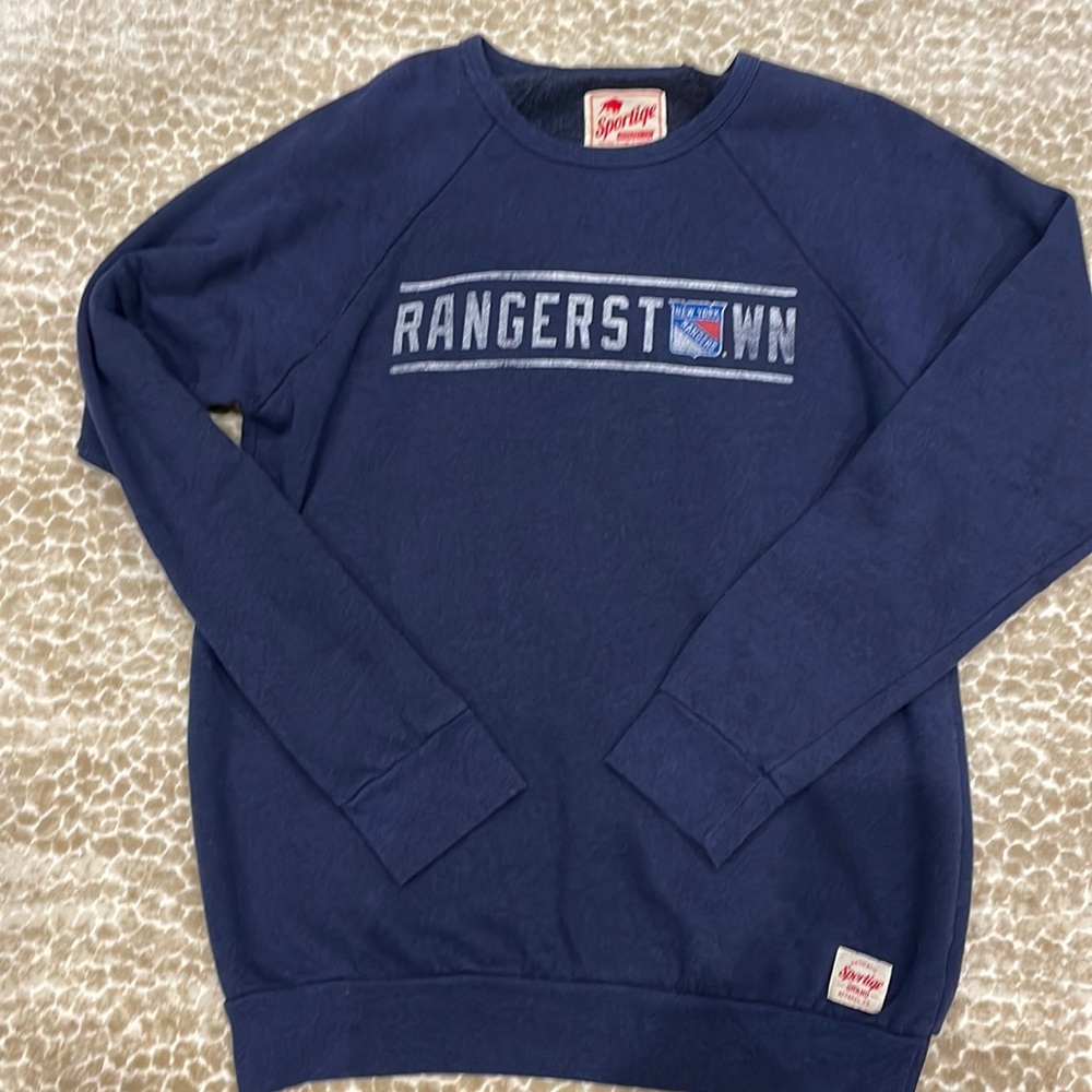 NY Rangers Sweatshirt. Let’s Go Rangers!!!! Large